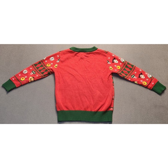 Disney Pixar Toy‎ Story Size 2 Toddler Christmas Sweater T Rex - Picture 6 of 6